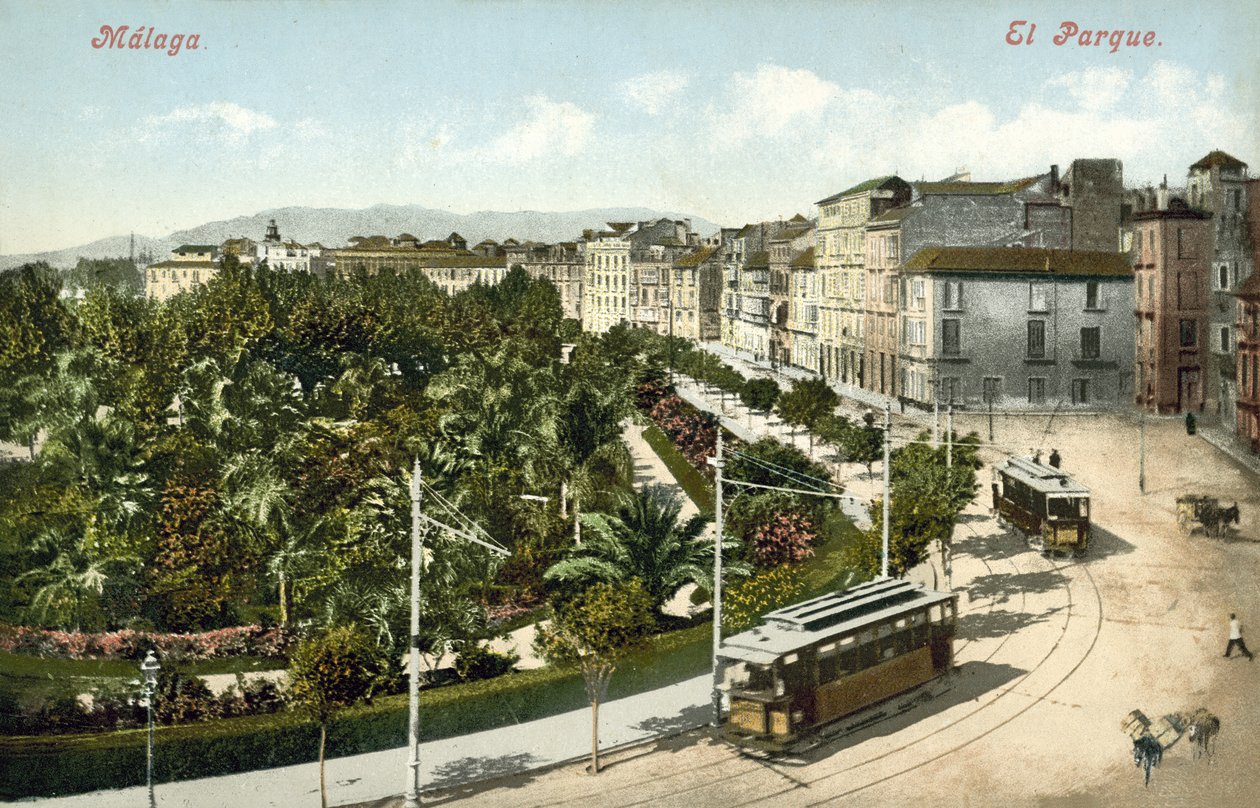 El Parque, Malaga (kleurenfoto) door Spanish Photographer