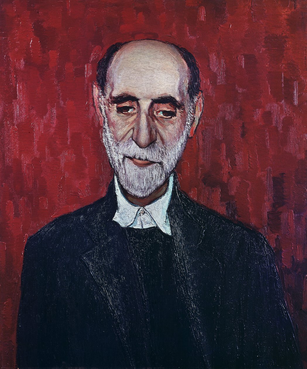 Portret van Juan Ramon Jimenez door Spanish School