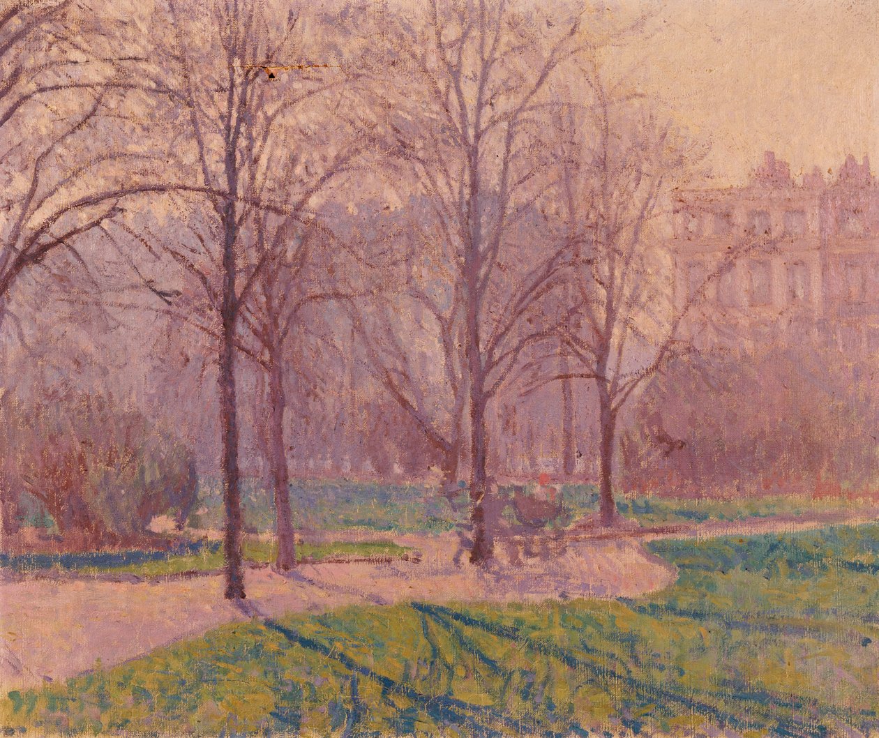 De laan, ca. 1910 door Spencer Frederick Gore