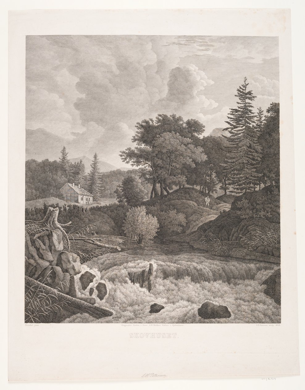 Het boswachtershuis door Søren Henrik Petersen