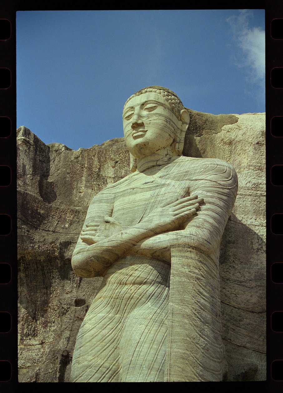 Staande Boeddha, Gal Vihara door Sri Lankan