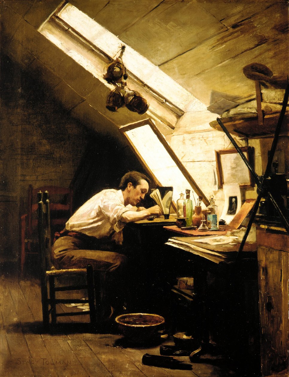 De etser, c.1887-89 door Stacy Tolman