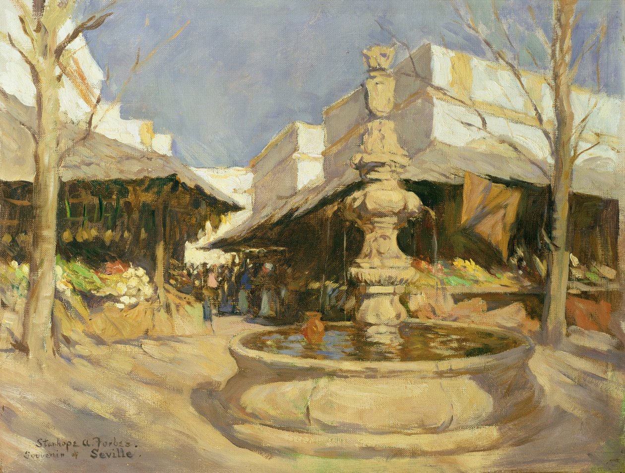 Een souvenir uit Sevilla door Stanhope Alexander Forbes