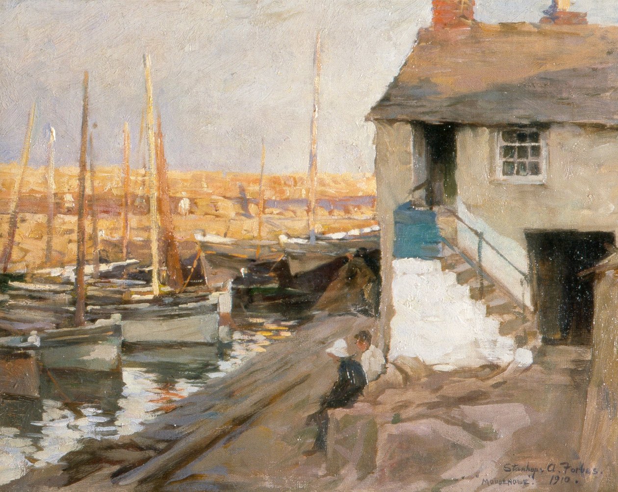 Mousehole Haven door Stanhope Alexander Forbes