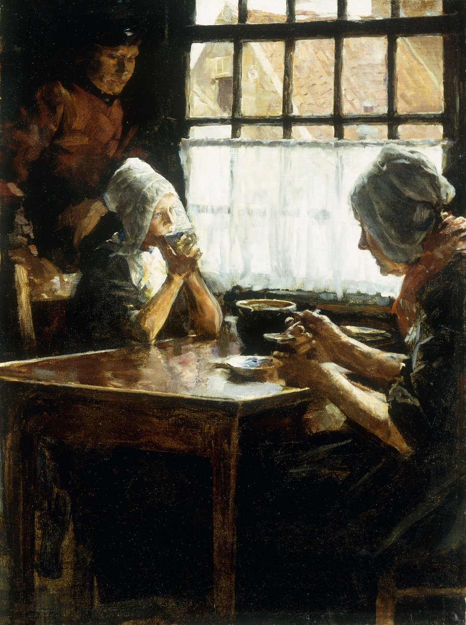 De Middagmaaltijd door Stanhope Alexander Forbes