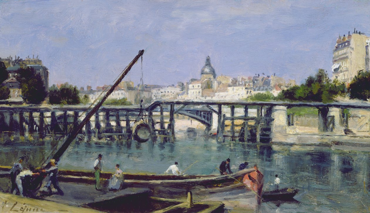 De Seine door Stanislas Victor Edouard Lepine