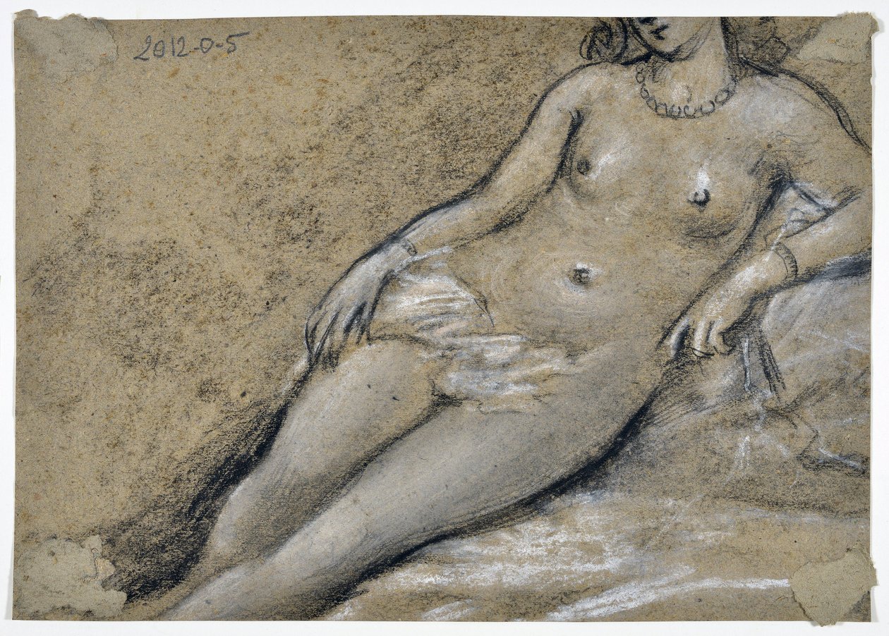 Vrouwenstudie door Stanislas Torrents y de Amat