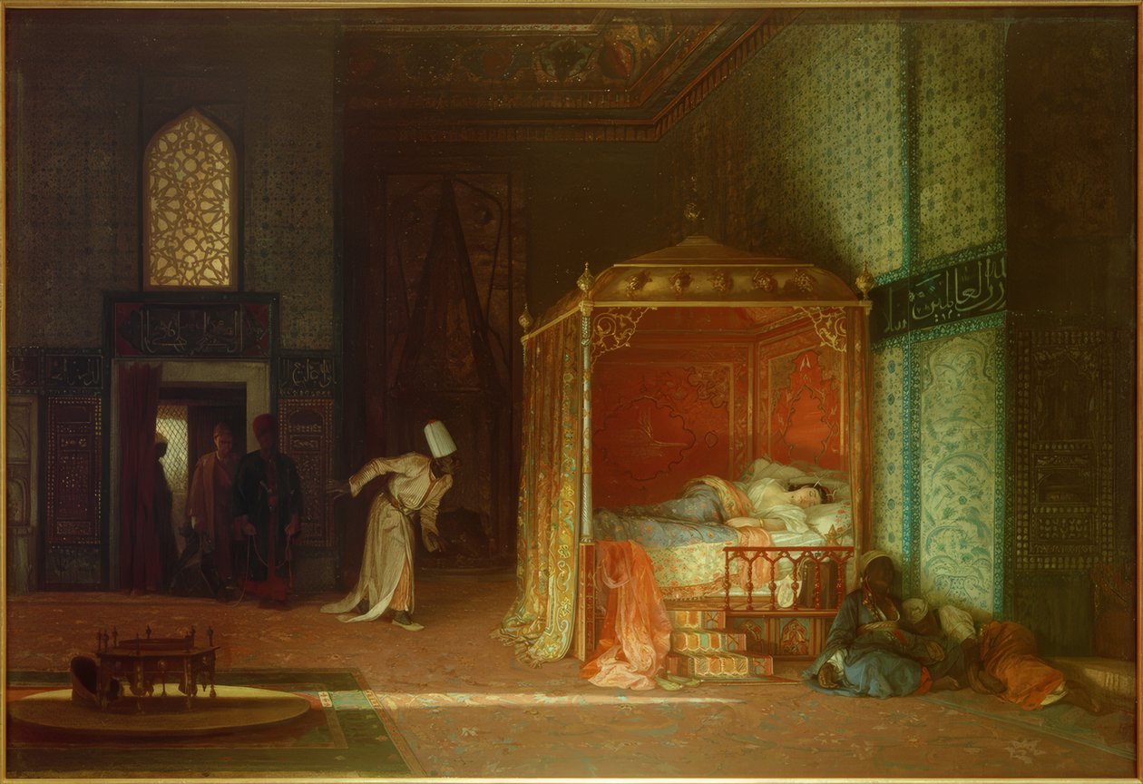 Drama in de harem door Stanislaus von Chlebowski
