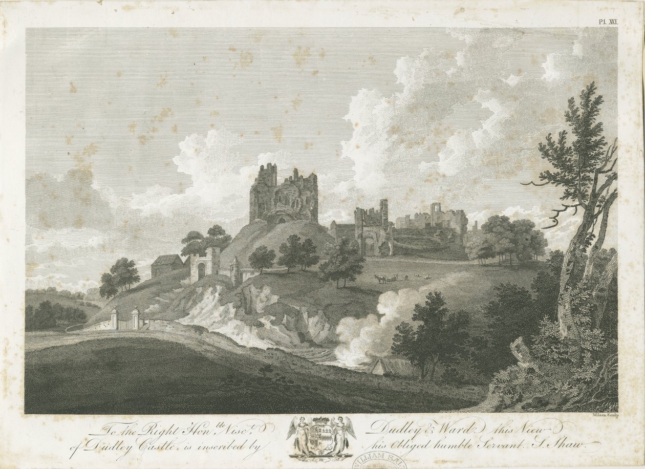 Dudley Kasteel door Stebbing Shaw