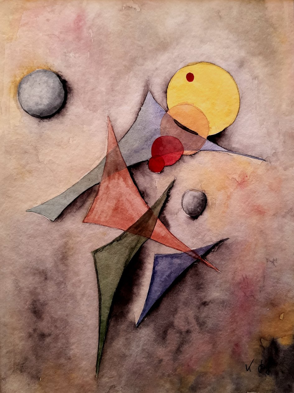 Abstracte Fantasie door Steegs Art Karin