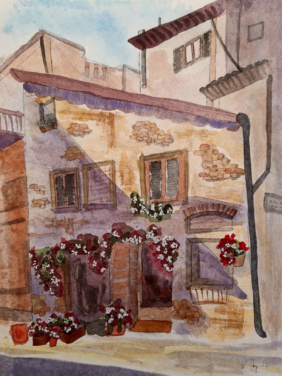 Toscane - Montepulciano door Steegs Art Karin