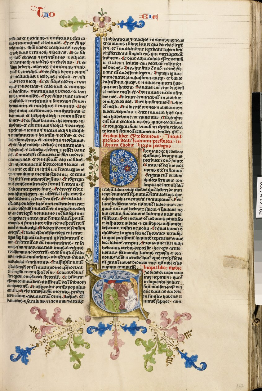 Begin T: Blinde Tobit en de Engel door Stefan Lochner