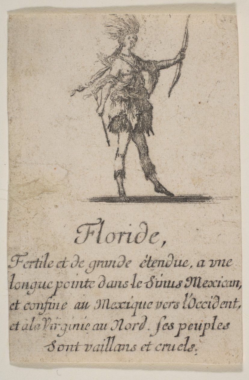 Floride, 1644 door Stefano della Bella