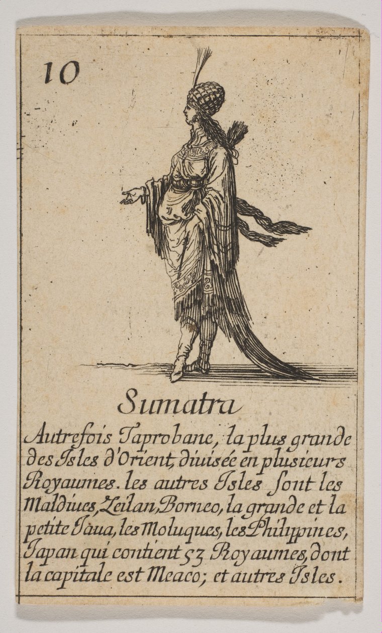 Sumatra, 1644 door Stefano della Bella