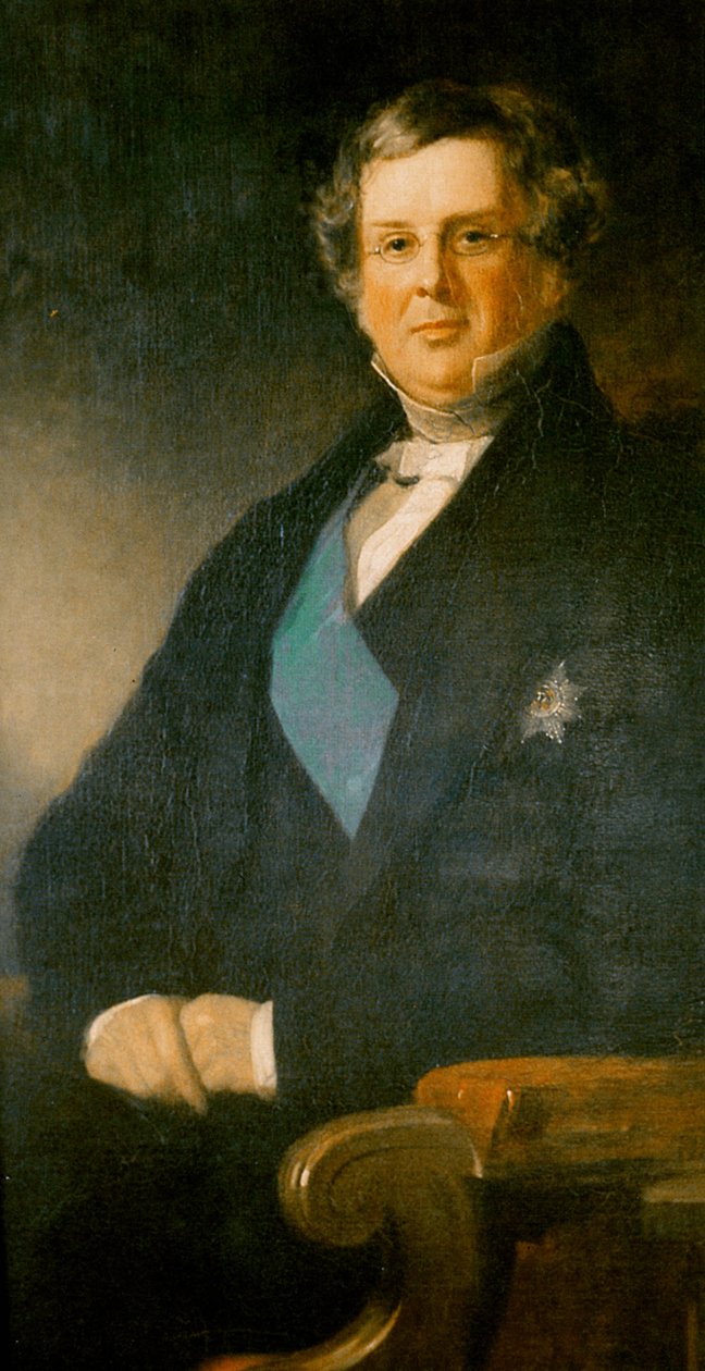Portret van William Parsons, 3e Graaf van Rosse (1800-1867) door Stephen Catterson Smith