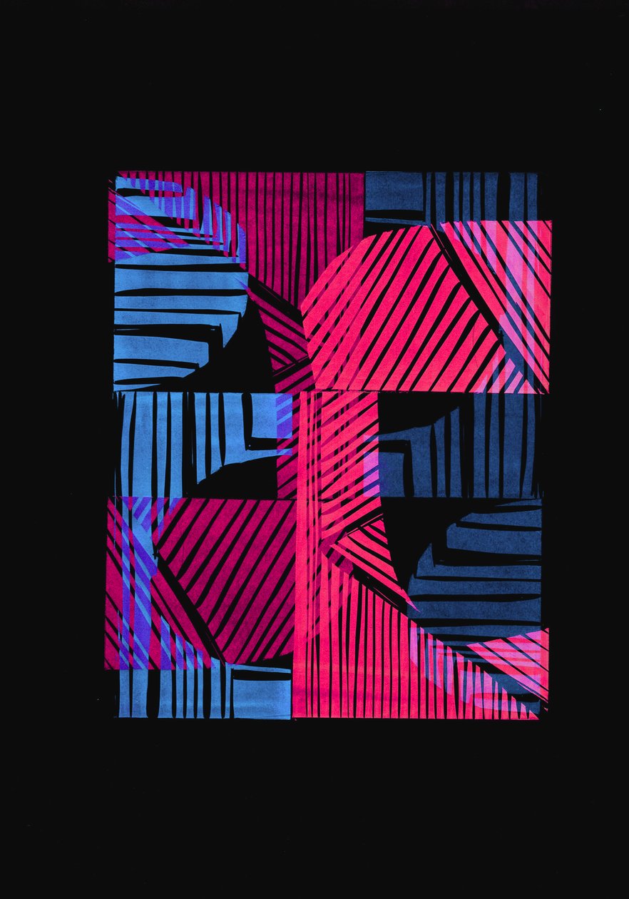 1974 II, 2018 (digitaal) door Stephen Dow
