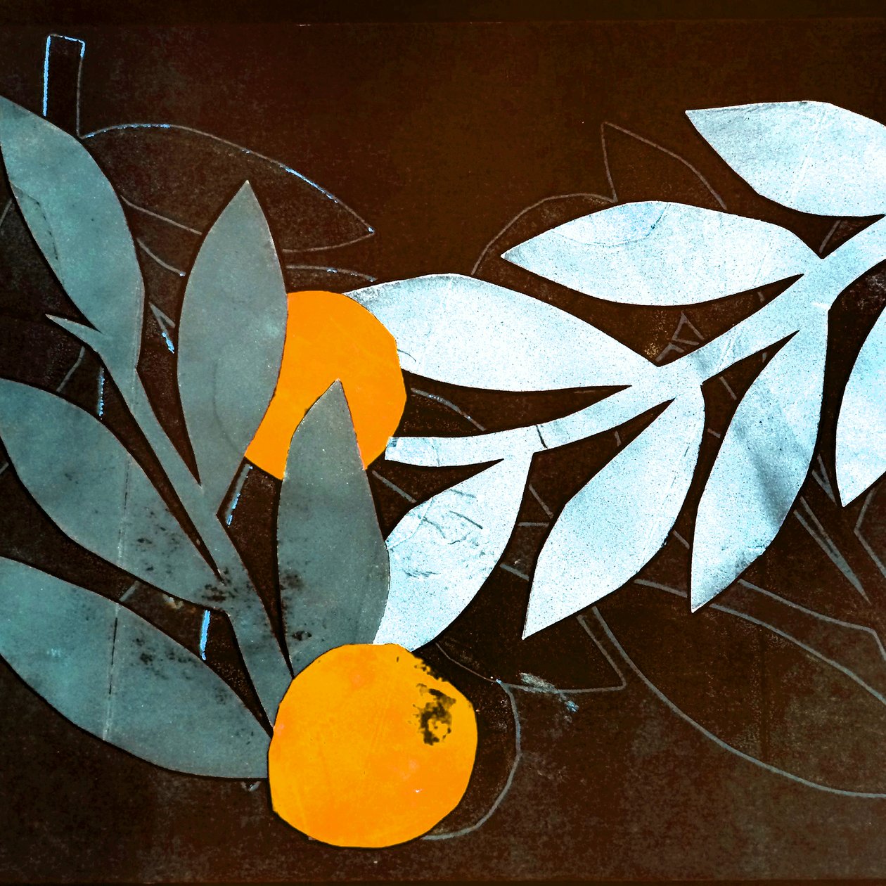 Persimmon, 2018 (digitaal) door Stephen Dow