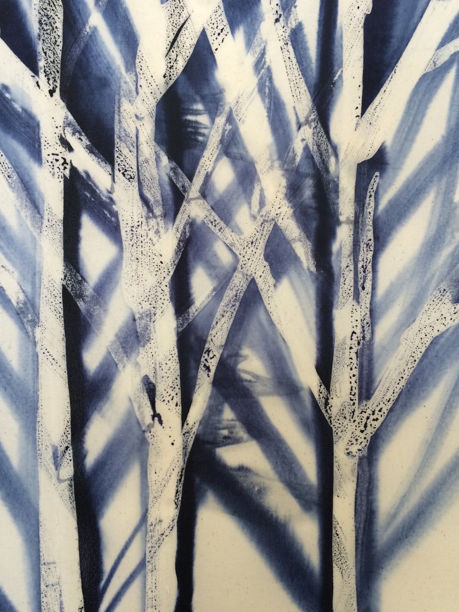 Boom II, 2016 (was op doek) door Stephen Dow