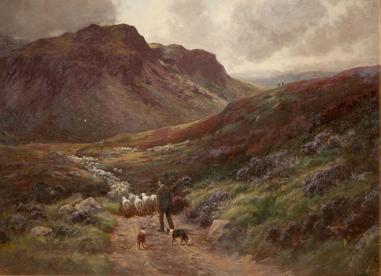 Landschap door Stephen Enoch Hogley