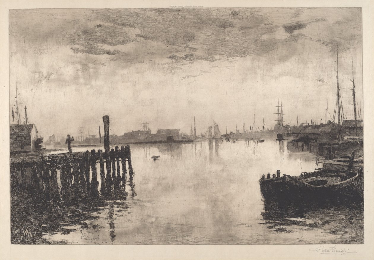 Haven van Gloucester door Stephen Parrish