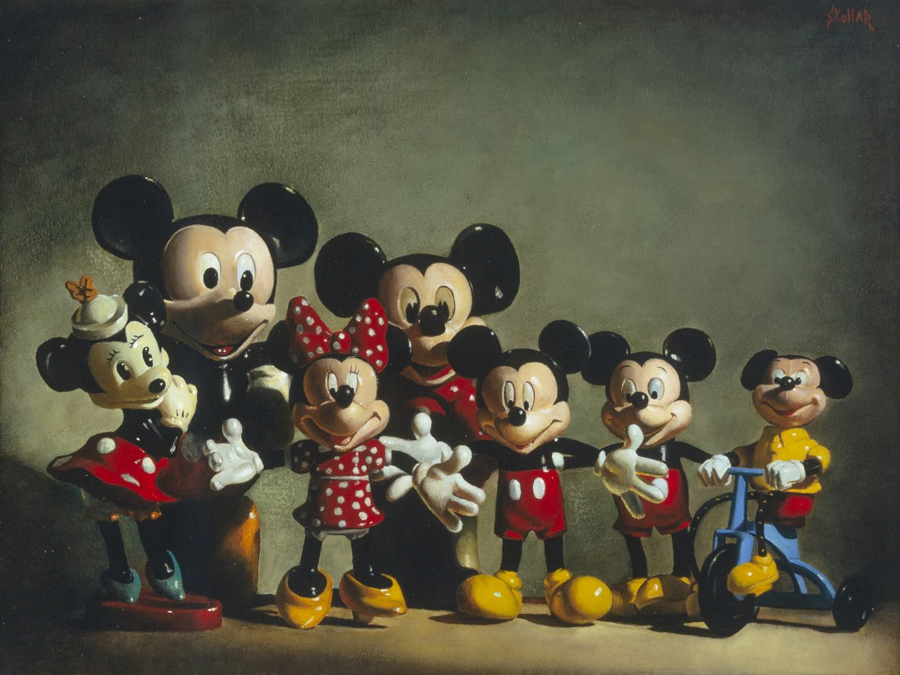 Veel Mickey door Steven Skollar