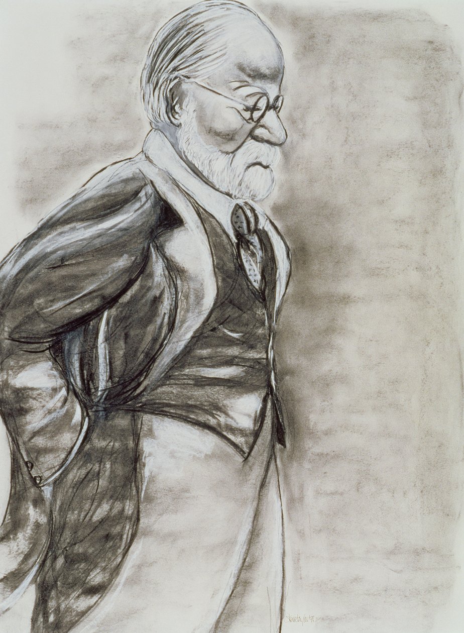 Sigmund Freud (1856-1939) door Stevie Taylor