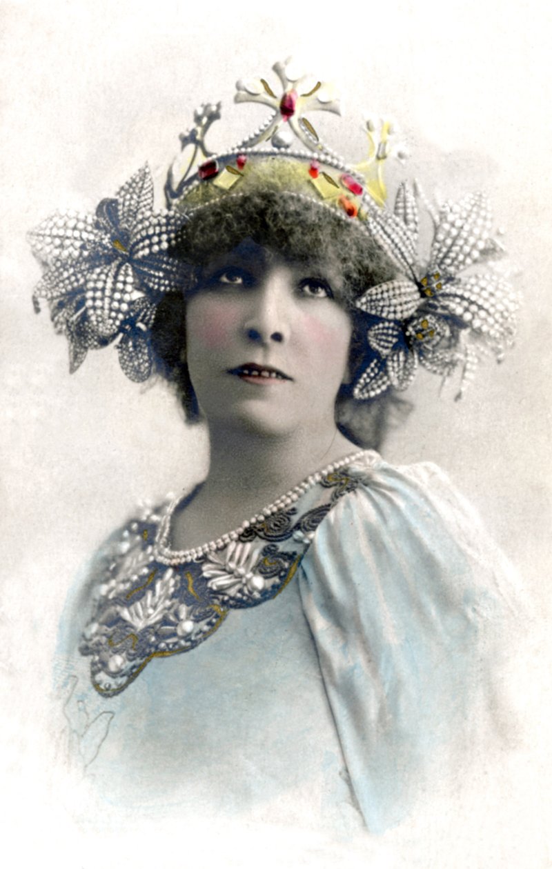 Sarah Bernhardt als Melissinde door Studio Reutlinger