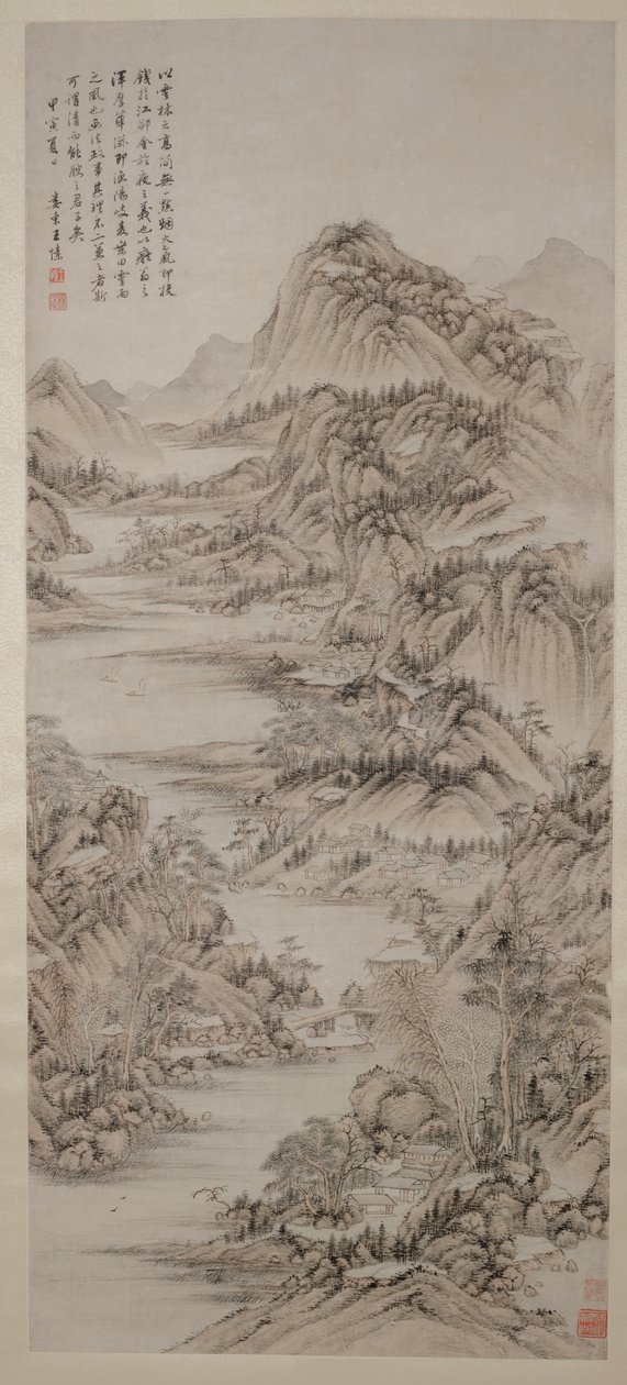 Landschap door Su Wang
