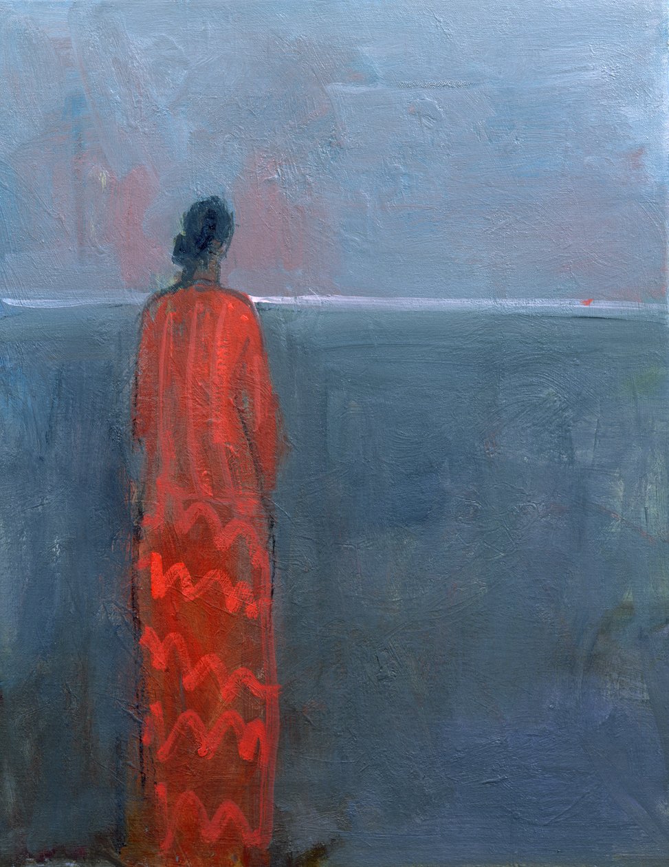 Rode Dame, 2003 door Sue Jamieson