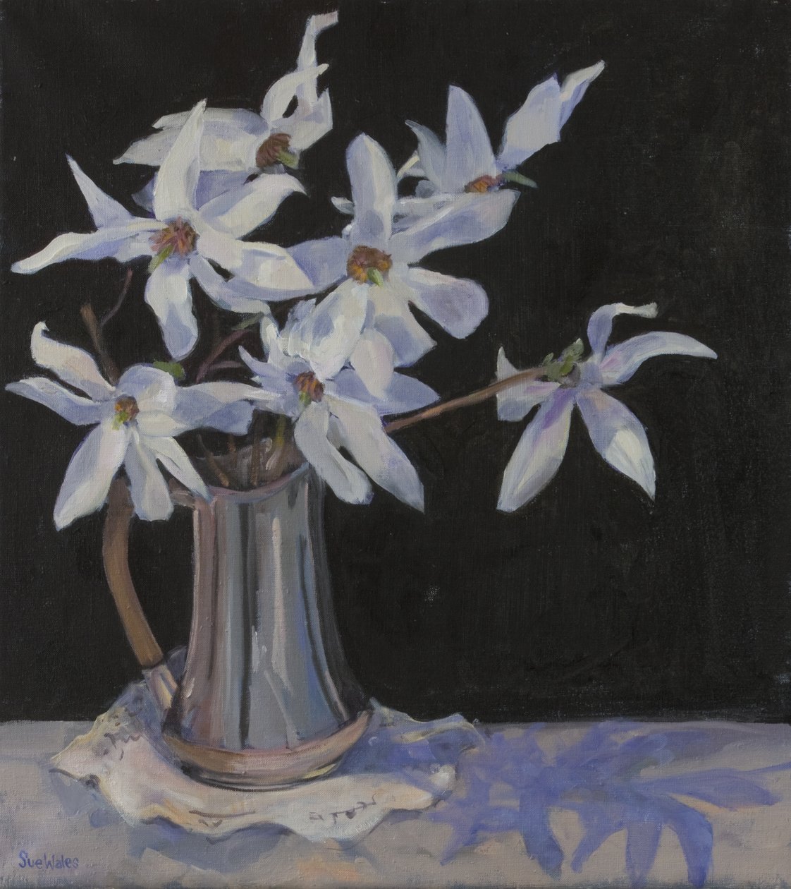 Witte magnolia