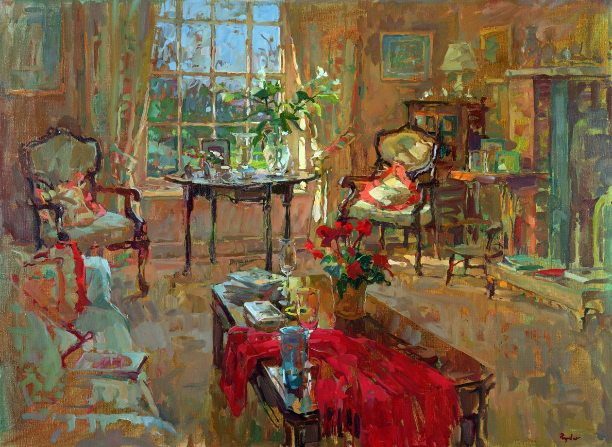 Zonlicht met Lelies door Susan Ryder