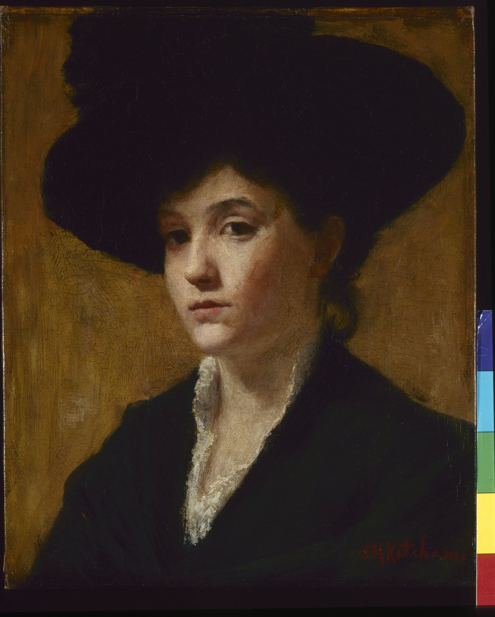 Studie van een hoed door Susan Merrill Ketcham