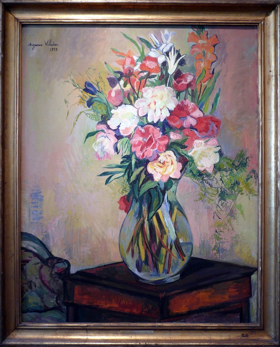 Boeket bloemen door Marie Clementine (Suzanne) Valadon