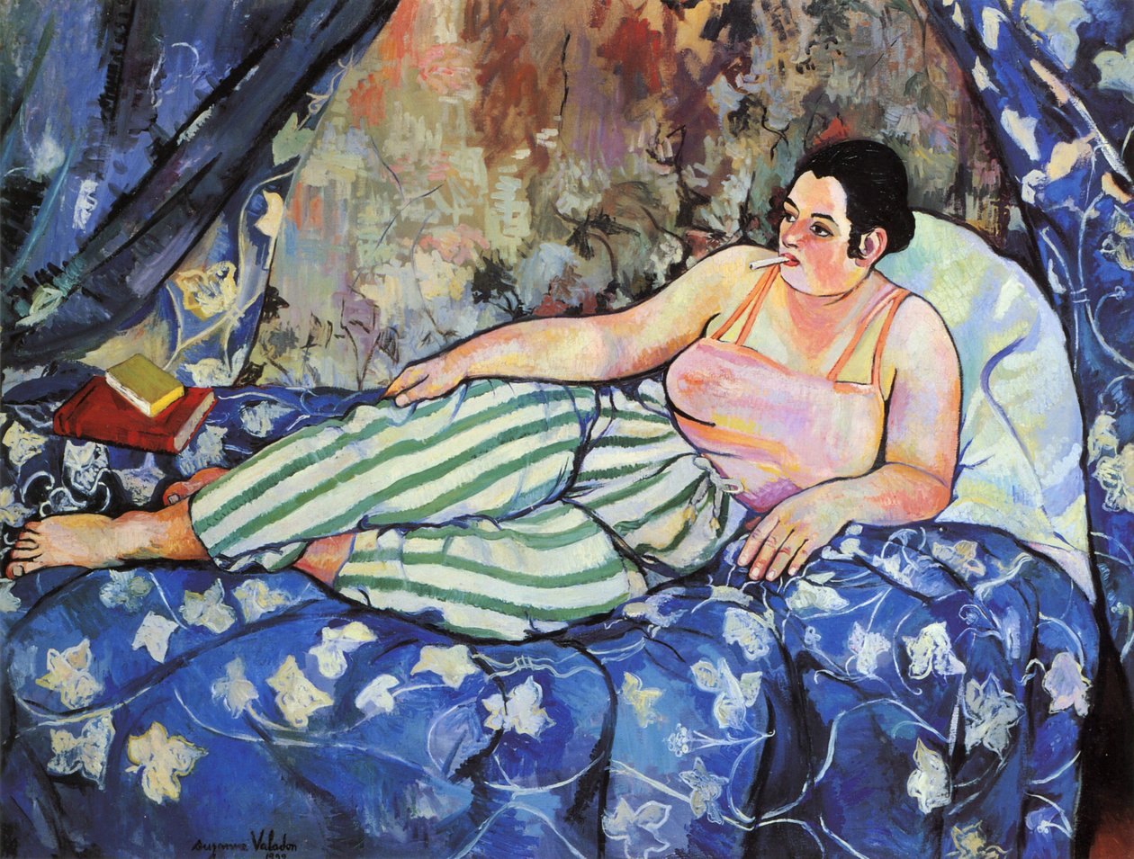 De Blauwe Kamer door Marie Clementine (Suzanne) Valadon