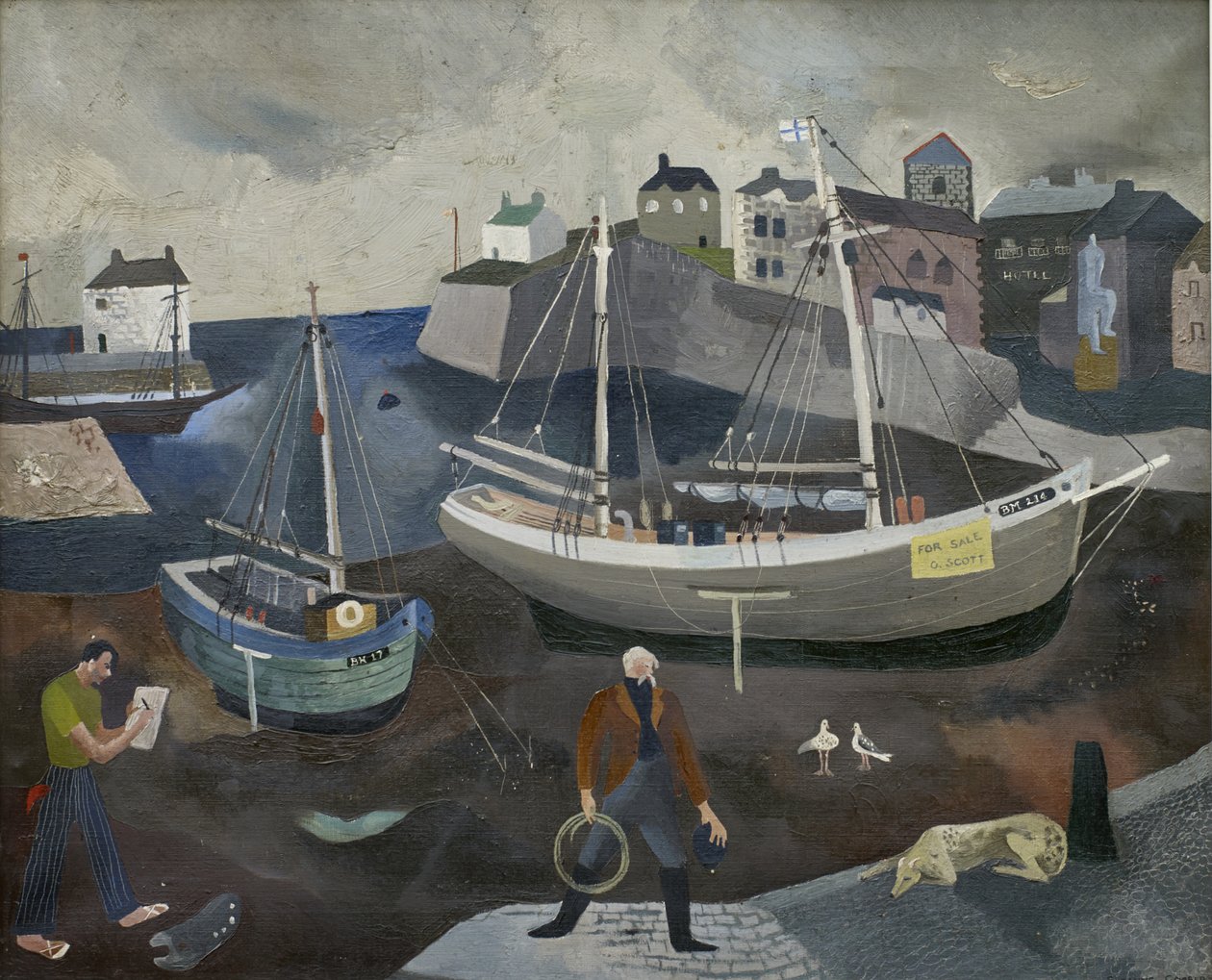Haven van Brixham door Suzanne Cooper