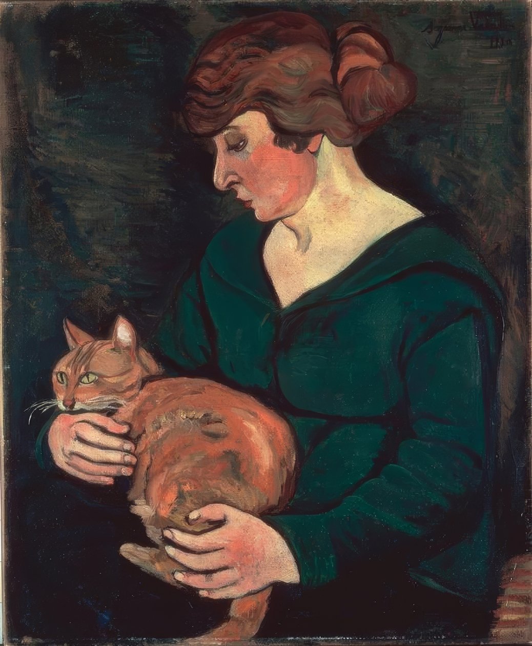 Louison en Raminov door Suzanne Valadon