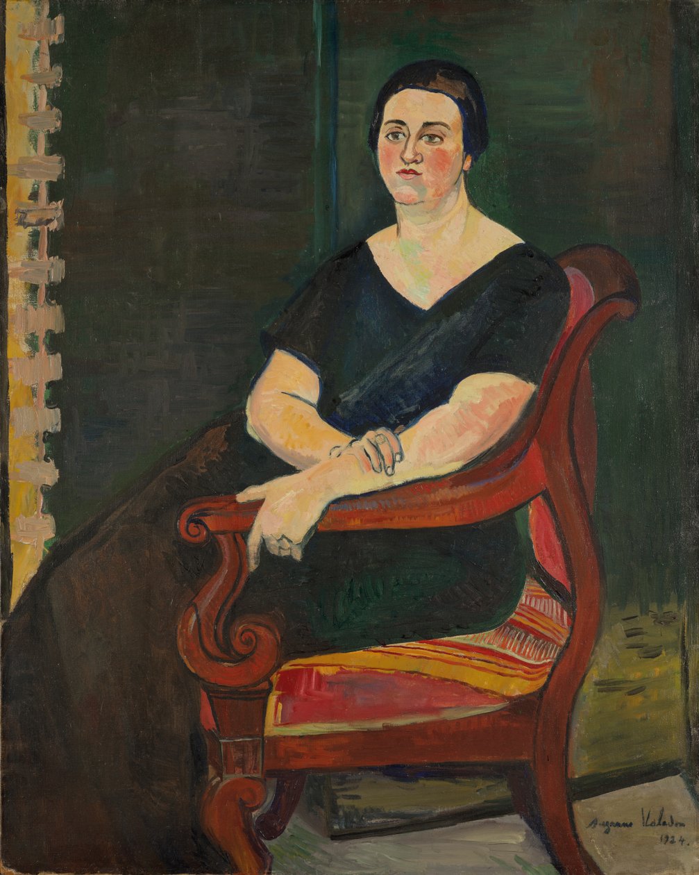 Portret van mevrouw Germaine Eisenmann door Suzanne Valadon