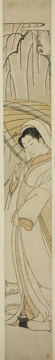 De Reigermaagd door Suzuki Harunobu