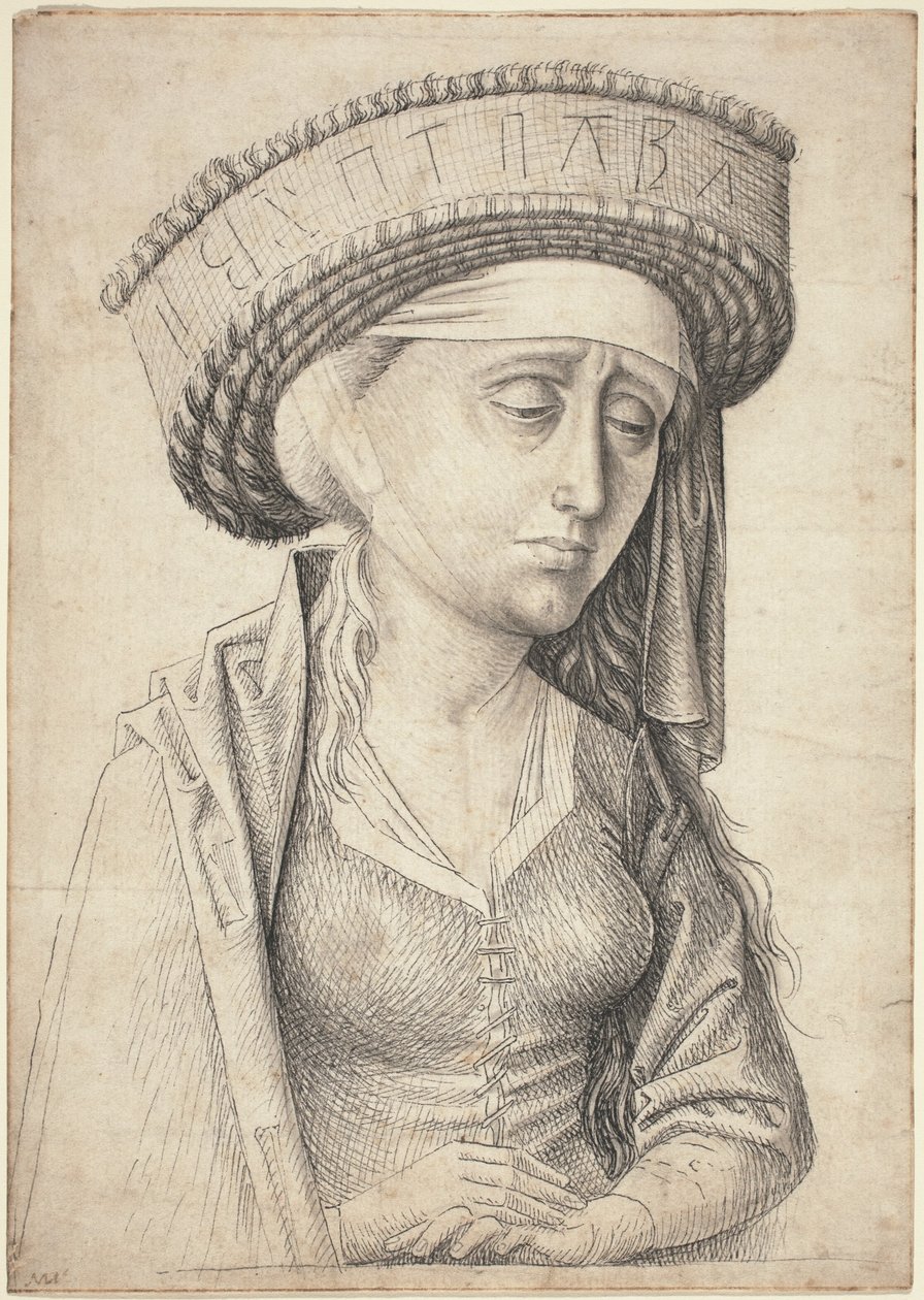 Een sibille door Swabian 15th Century