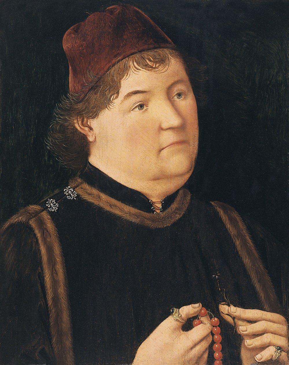 Portret van een Man door Swabian master