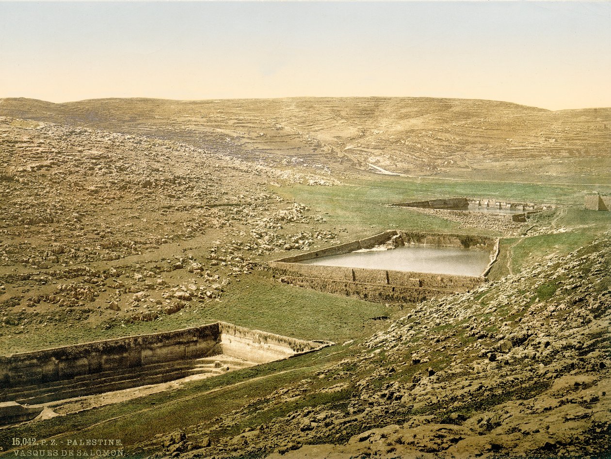 Solomons Pools, ca. 1880-1900 door Swiss Photographer