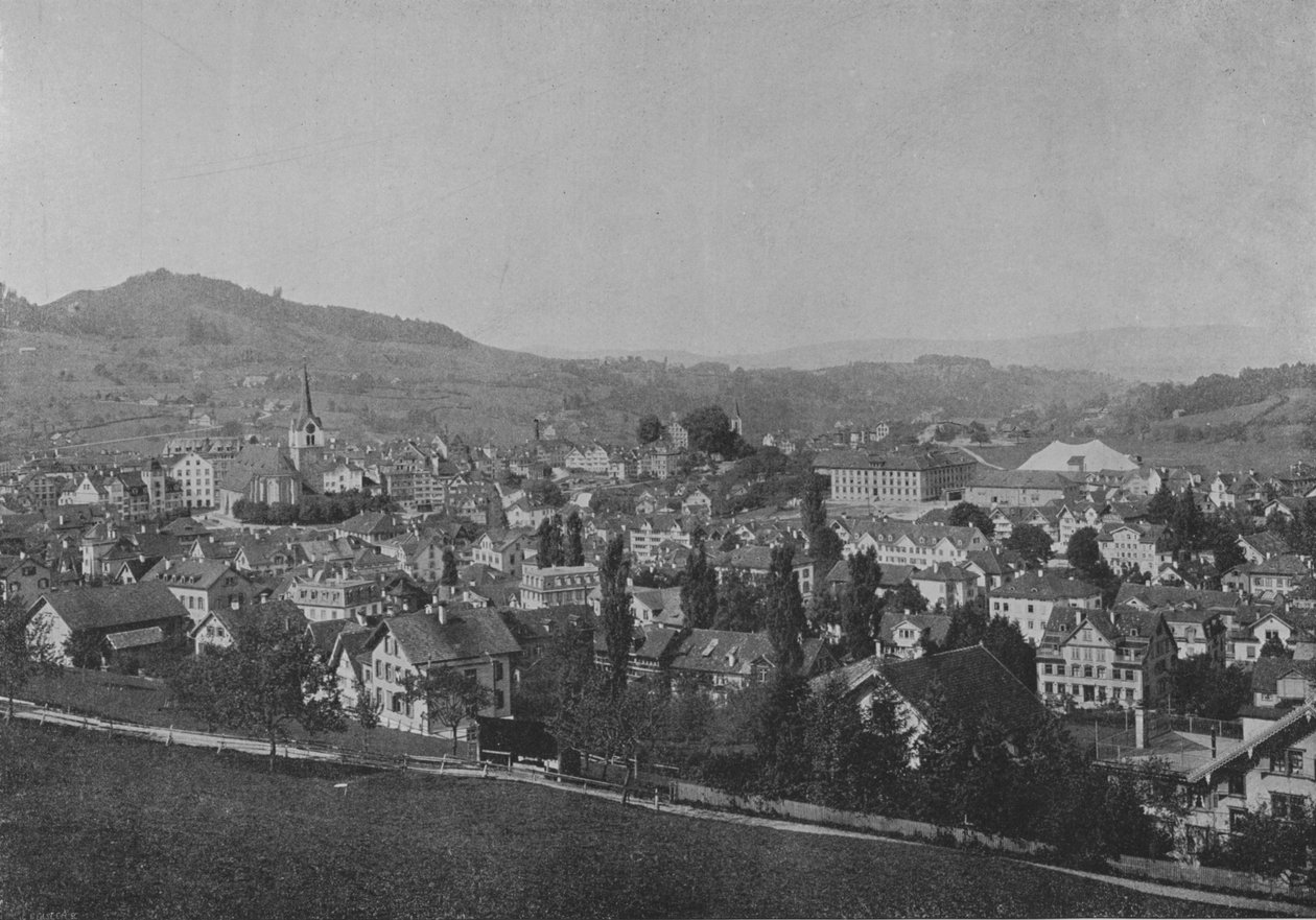 Herisau, Kanton Appenzell door Swiss Photographer