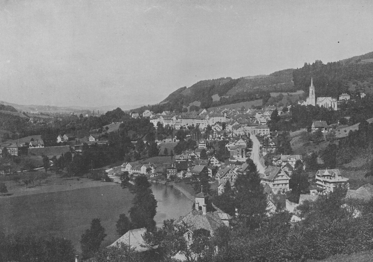 Lichtensteig, Toggenburg, Kanton Sankt Gallen door Swiss Photographer