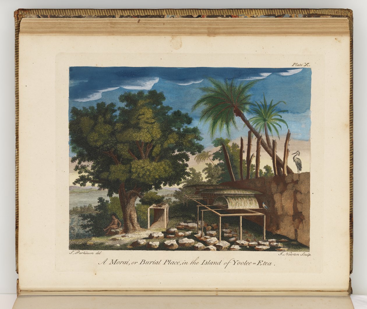 Illustratie uit Een reisverslag naar de Zuidzeeën: in Zijne Majesteits schip, de Endeavour, 1794 door Sydney