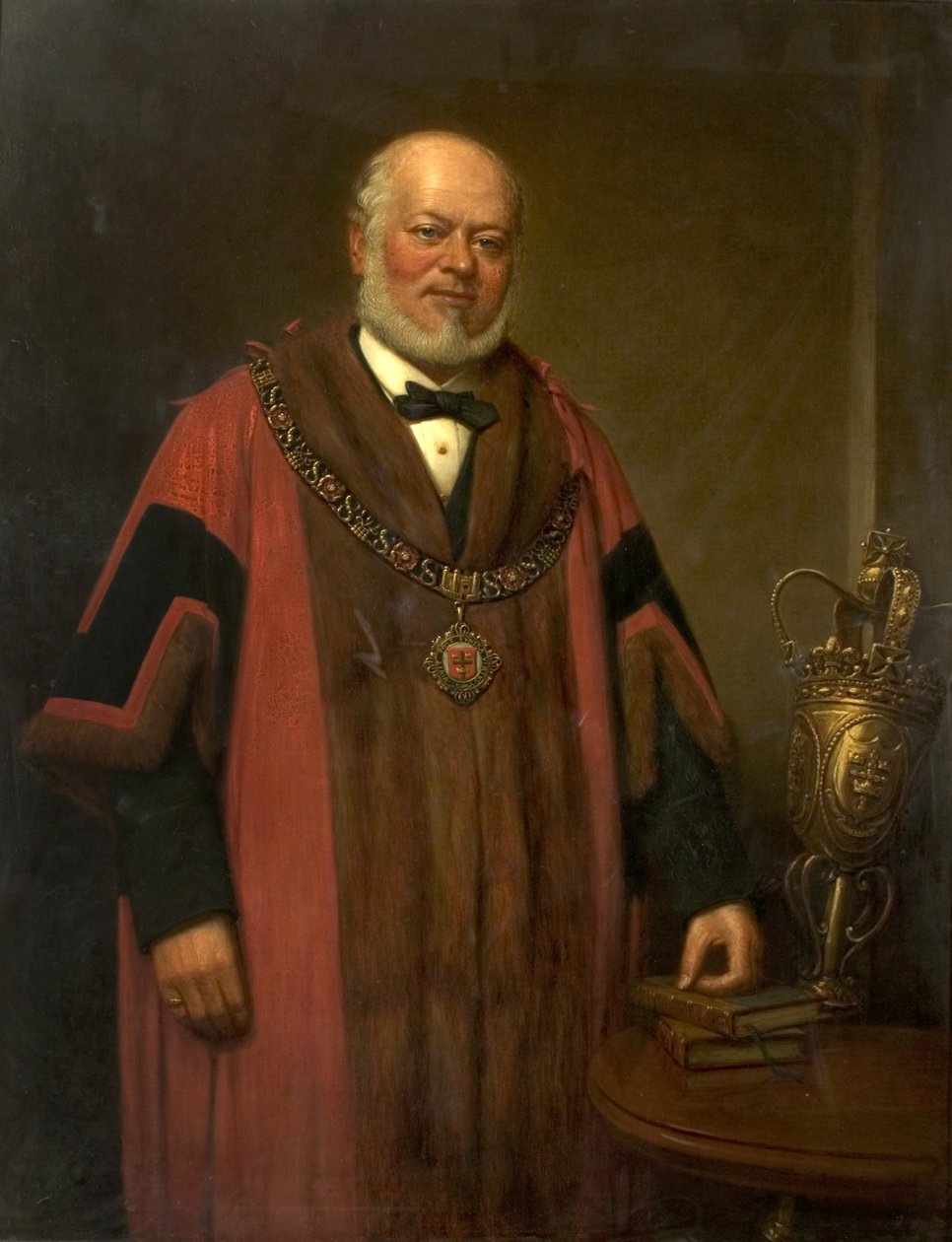 Wethouder J. Burton door Sylvanus Redgate