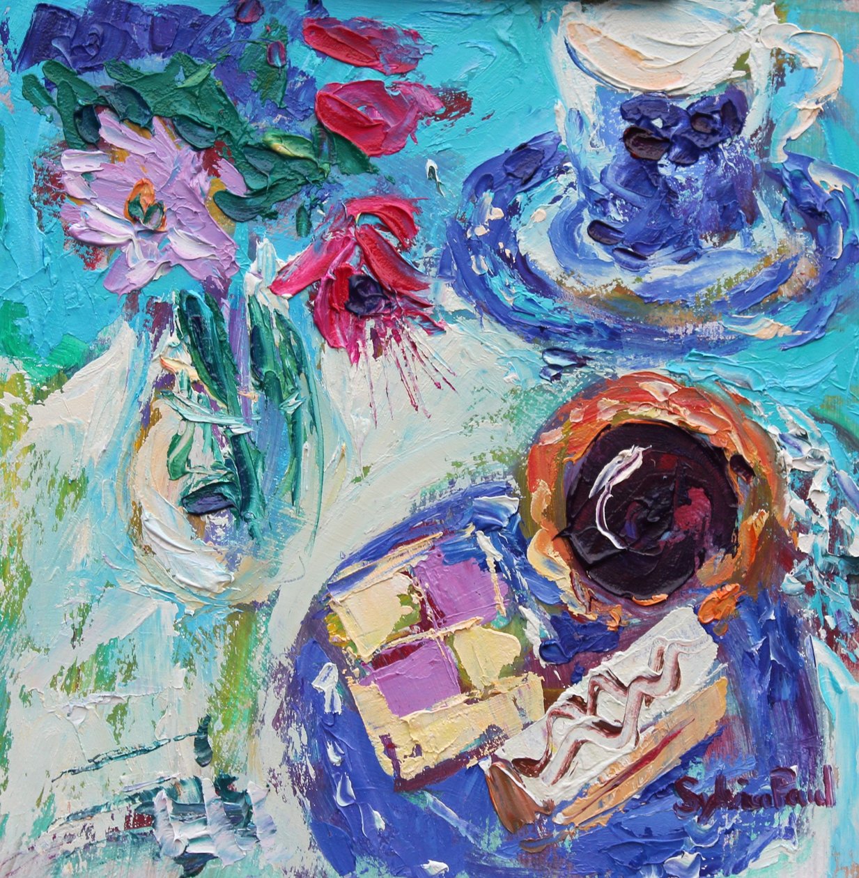Jamtaart door Sylvia Paul