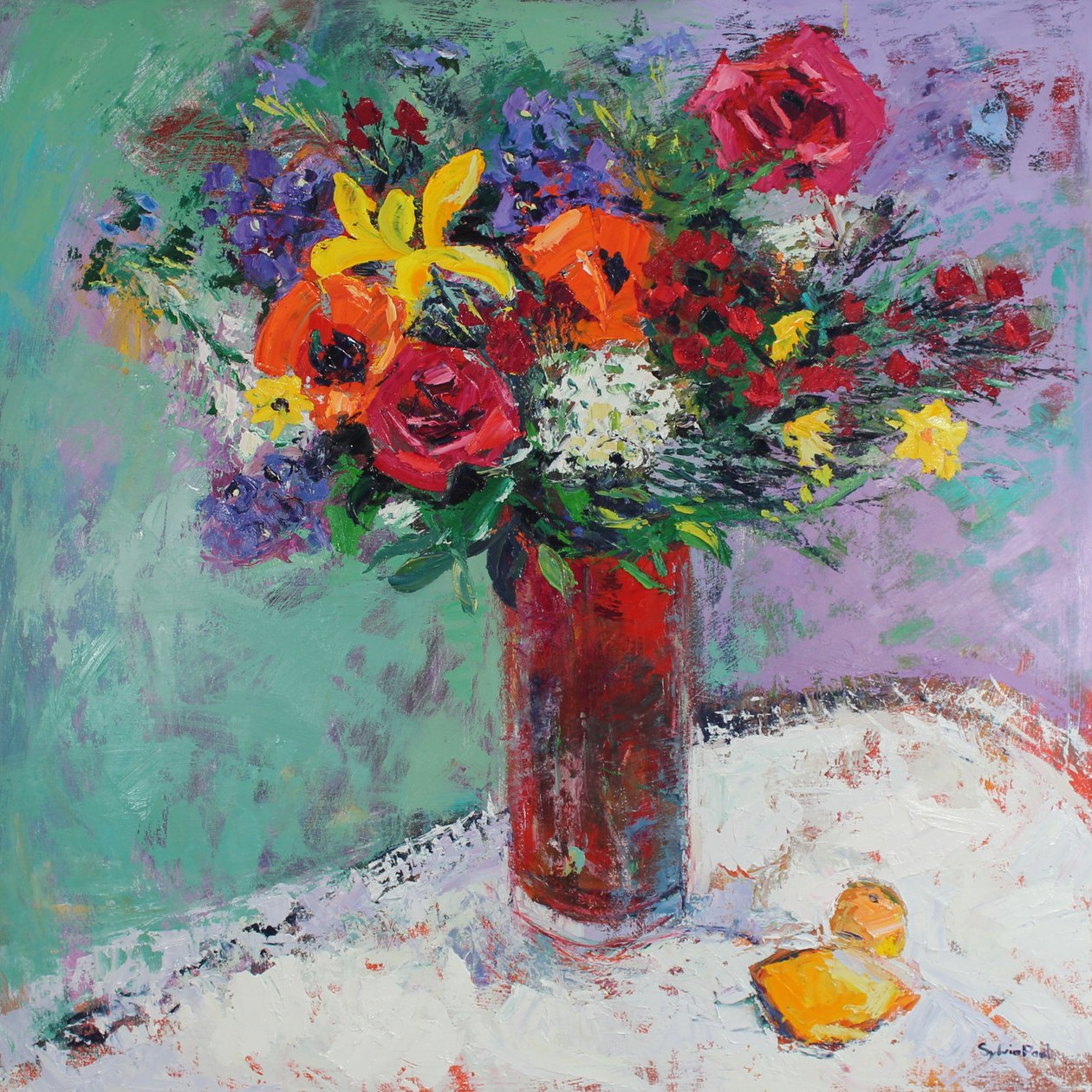 Verse Bloemen door Sylvia Paul