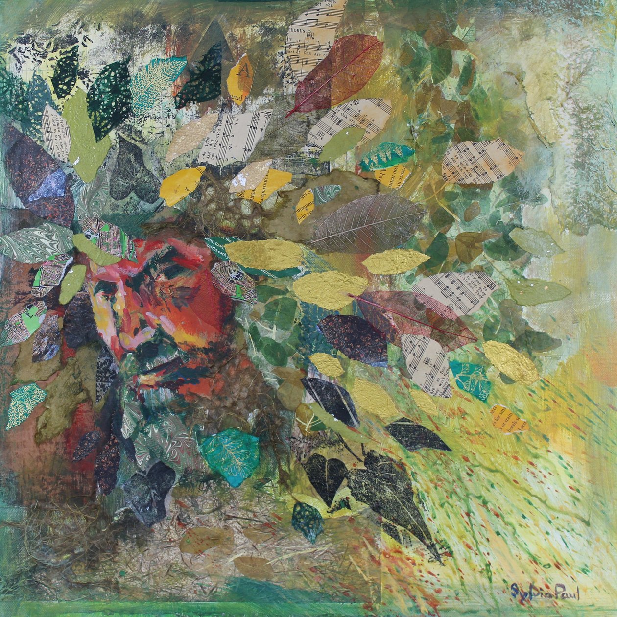 Groene Man door Sylvia Paul