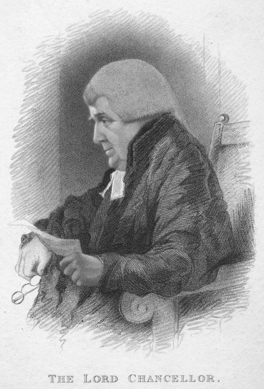 De Lord Chancellor, ca. 1820 door T. Wright