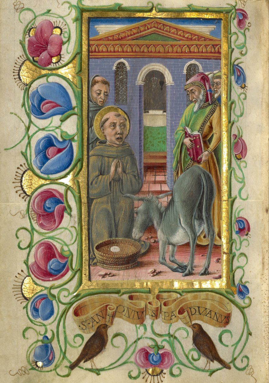 Sir Anthony van Padua door Taddeo Crivelli